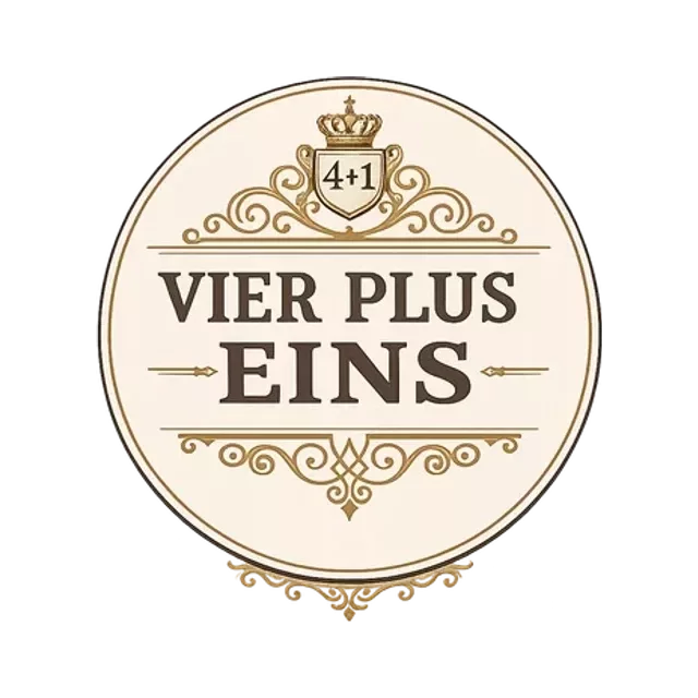Logo Vier plus Eins